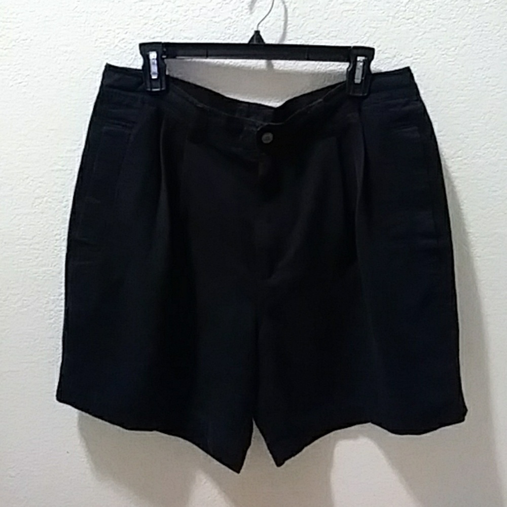 Men's L.B. black dress shorts size 36